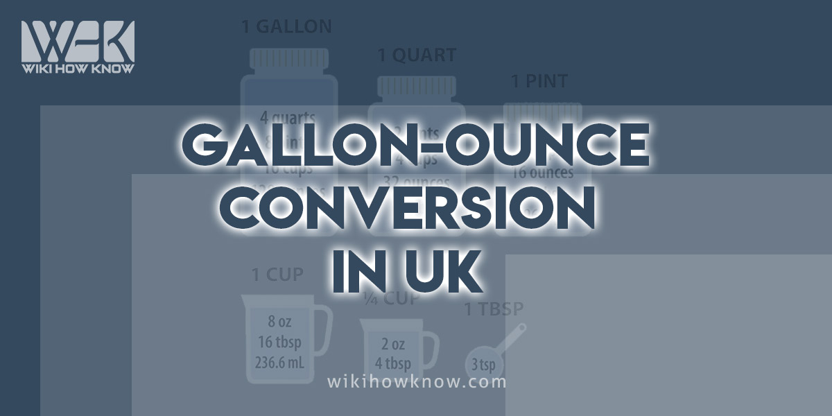  Gallon-Ounce Conversion in UK