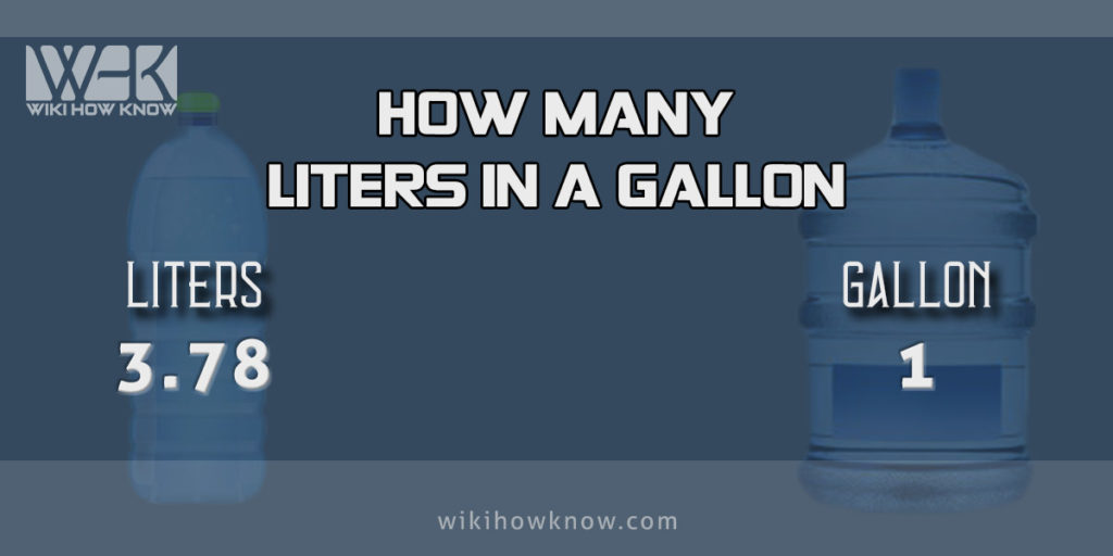 How Many Liters in a Gallon? - Wiki How Know