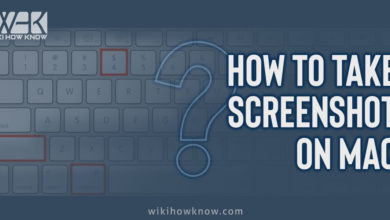 Take Screenshot on Mac